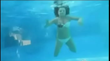 Natasha karalova shows ass in the pool