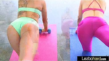 Zoey monroe & charlotte stokely sexy teen lesbos in girl on girl action movie 30