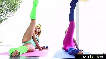 Zoey monroe & charlotte stokely sexy teen lesbos in girl on girl action movie 30