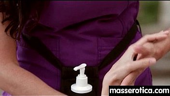 Young innocent lesbian has her tight little flower penetrated 1