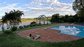 Ketlen silva sai da festa para fuder na beira da represa