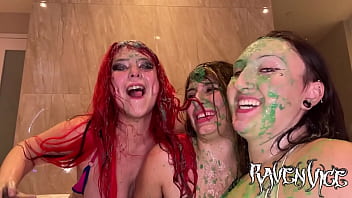 Green goo puke sluts