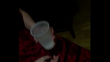 Bitch in dress with huge tits