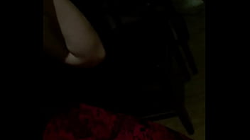 Bitch in dress with huge tits