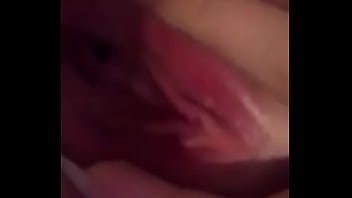 Swedish brunette plays with a dildo