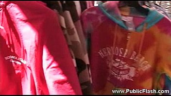 Public flashing ginger06