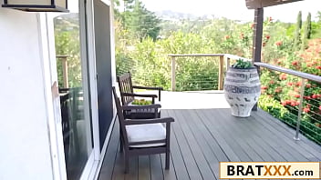 Tiny teen tried to spy ended up riding him hard for forgiveness