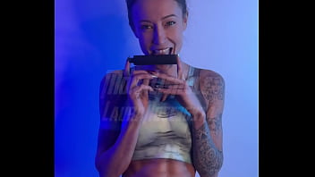 Charlotte rose lara croft body paint cosplay solo wank