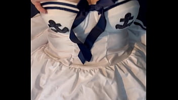 Goodbye bank holiday hello #faketits in sexy sailor uniform