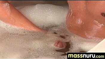 Babe fires nuru massage 7