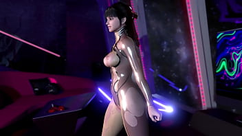 Shapely toned eve in ripped suit shows new set of special algorithms