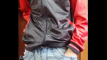 I was almost caught masturbating my cock in the living room