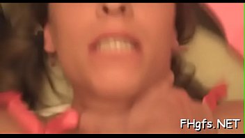 Curvaceous young brunette victoria acts nastily during fucking