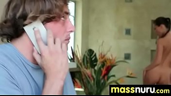 Slippery massage with happy end 16