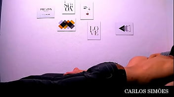 Muscular well built but with a huge dick in a young hooker