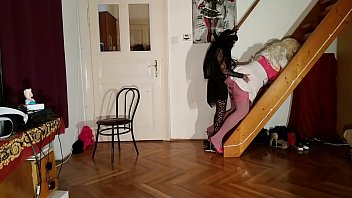 Sexy Petite Mistress A And Strapon Fuck A Big Titted Living Sexdoll Part 2 Hd thumbnail