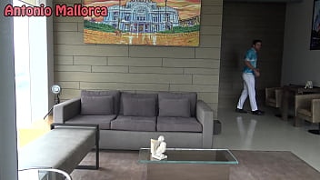 Uncut fucking a super hot venezuelan teen in a luxury penthouse behind the scene