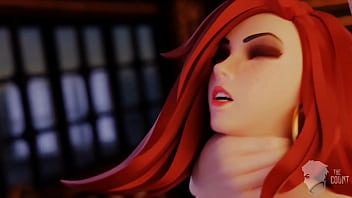 Miss fortune spread her legs 3d porno