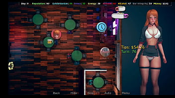 The life of a innocent waitress hebtai game