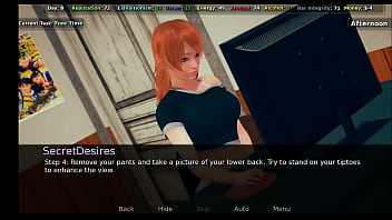 The life of a innocent waitress hebtai game