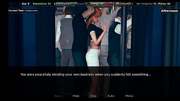 The life of a innocent waitress hebtai game