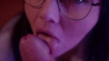 Naughty woman gives blowjob her paramour's