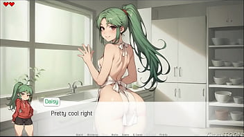 Anime bitch surrenders to the big hard cock waiting for her