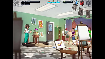 Jogo pornô 2d summertime saga episodio 105 começando a historia com prof de artes