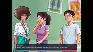 Jogo pornô 2d summertime saga episodio 105 começando a historia com prof de artes