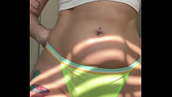 Veggiebabyy tries on g string and thongs available for sale tiktok style