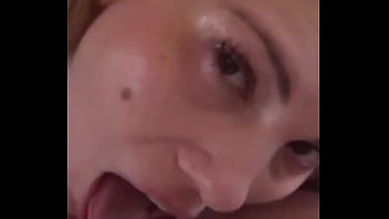 Rough ass licking i make karla rose eat my asshole before exploding cum all over her face