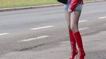 Rebecca volpetti prostitute in the street