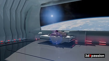 Vr nexus 3 orbit – deepthroat in zero gravity slutty space girl gives messy head