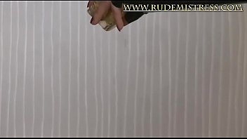 Puring wax on sub's small penis