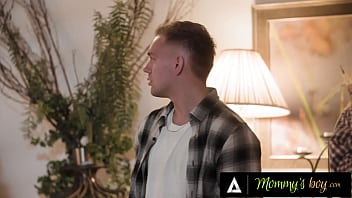 Horny stepmom enjoys hot sex with her stepson