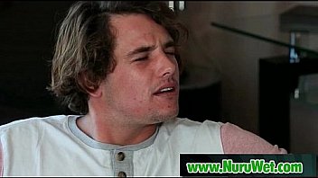 Hot masseuse gives pleasure massage 23