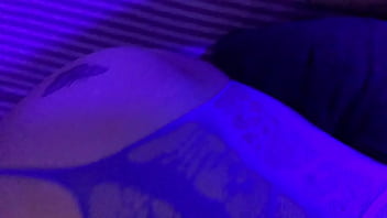 Redfantasies long night long bj on a slutty blue net outfit
