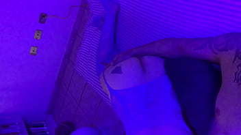 Redfantasies long night long bj on a slutty blue net outfit