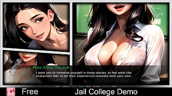 Jail college free steam demo game visual novel adult anime college erotic male protagonist milf nsfw singleplayer trivia