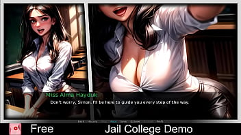 Jail college free steam demo game visual novel adult anime college erotic male protagonist milf nsfw singleplayer trivia