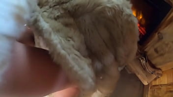 Preview milfycalla blow job fuck and pee play while wearing a fur coat and boots 201 today there is a hot fuck sesion