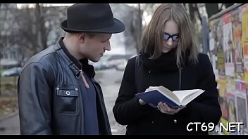 Successful pickup session results with a vehement wild sex