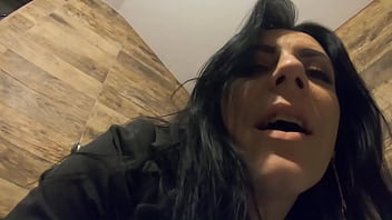 Milfycalla peeing and masturbation by a hot girl in stockings 4