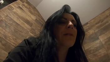 Milfycalla peeing and masturbation by a hot girl in stockings 4