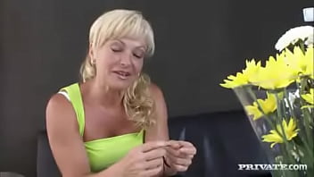 Blonde milf renata enjoys anal sex after giving her lover a blowjob