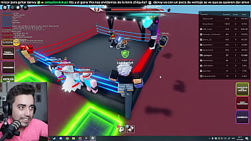 Pelea de box en roblox