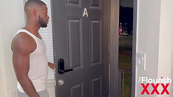 Neighbor needs to use phone but gets dick instead