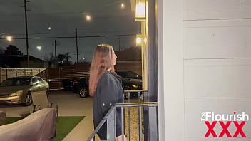 Neighbor needs to use phone but gets dick instead