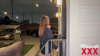 Neighbor needs to use phone but gets dick instead