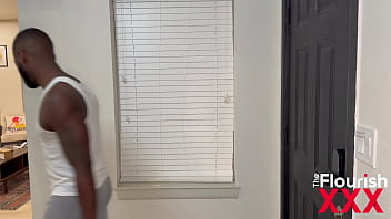 Neighbor needs to use phone but gets dick instead